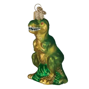 Blown Glass T Rex Dinosaur