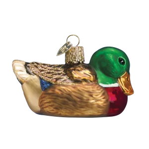 Blown Glass Mallard Duck
