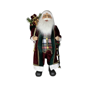 Santa Holding Bells 60cm