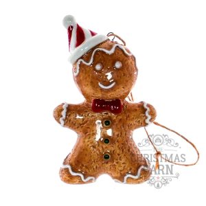 Ceramic Gingerbread Buttons