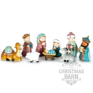 Small Nativity Pastel