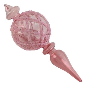 Pink Honeycombe Finial