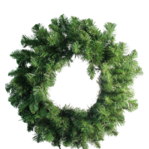 Pine Wreath Plain 115cm