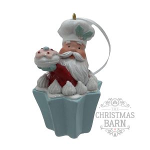 Santa Cupcake