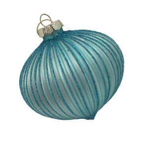 Tiffany Striped Glass Onion