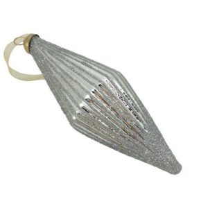 Silver Diamond Drop