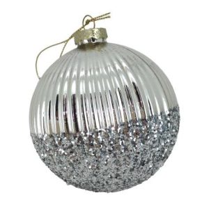Silver Ombre Bauble