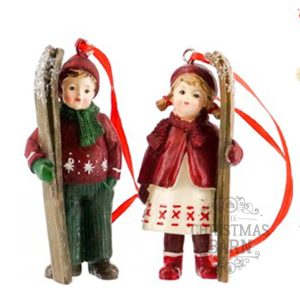 Winter Children - Snow Skis
