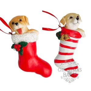 Dog in Stocking Hanger