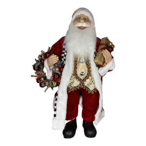 Santa with Gold Waist Coat