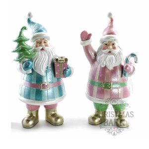 Pastel Santas
