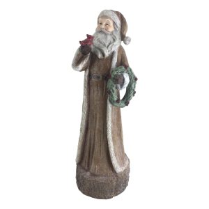 Natural Father Christmas with Cardinal