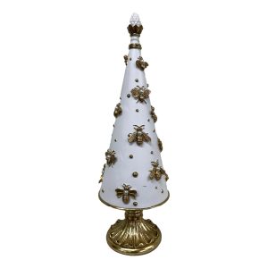 Gold "Bee" Tree with Pearls