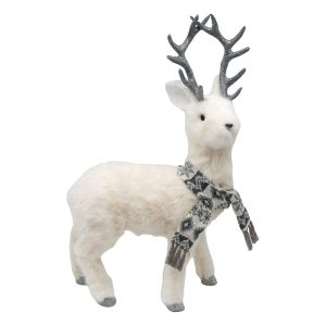 Standing White Deer