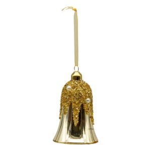 Gold Glass Bell