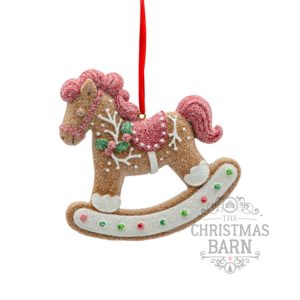 Gingerbread Rocking Horse