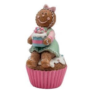 Gingerbread Cupcake Pink
