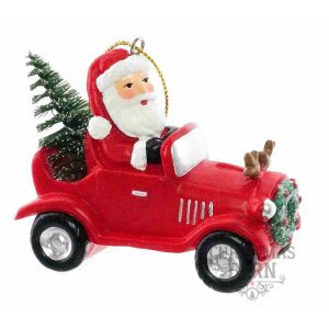 Santa in Car