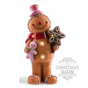 XL Gingerbread Boy with LED