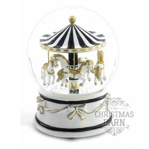 Black & White Snow Globe