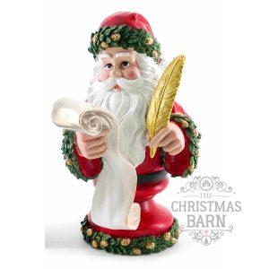 Traditional Santa with Scroll