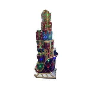 XL Light Up Sleigh with Gifts