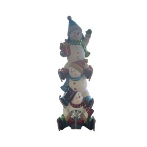 XL Light Up Snowman Stack
