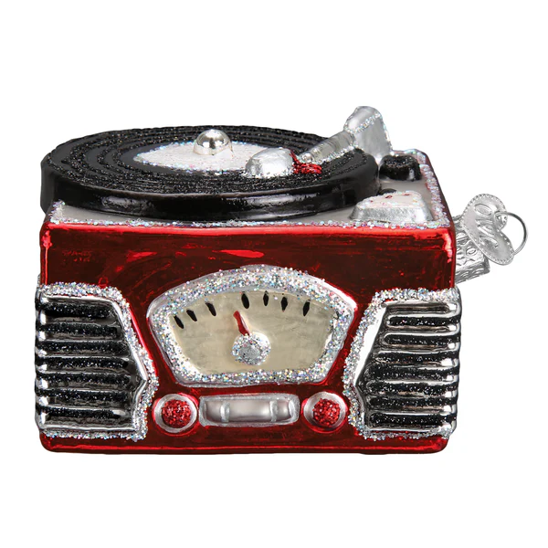 Blown Glass Record Player
