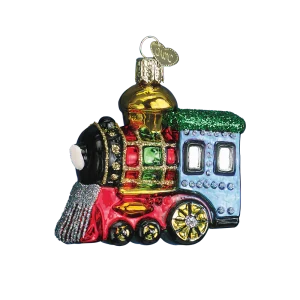 Blown Glass Small Locomotive