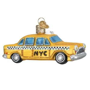 Blown Glass NYC Taxi