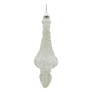 Frosted Glass Finial