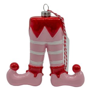 Pink & Red Elf Legs