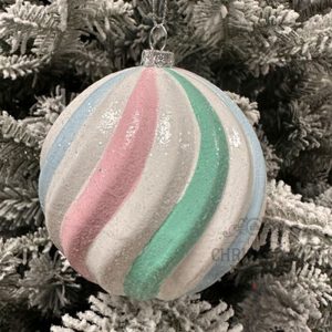 Pastel Swirl Bauble