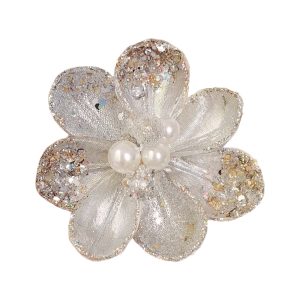 Pearl Magnolia Small Platinum