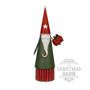 Rustic Metal Santa