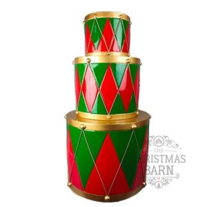 Christmas Drum Set - Red & Green