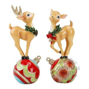 Vintage Deer Pair