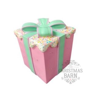 Pastel Parcel With LED - Medium