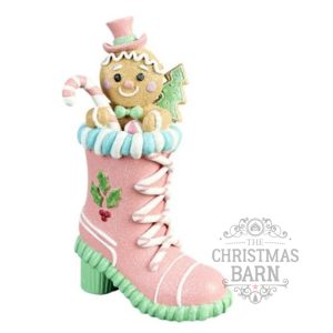 Pastel Gingerbread Boot