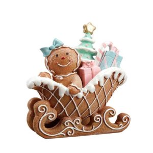 Pastel Gingerbread Sleigh