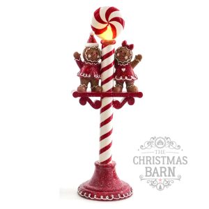Gingerbread Light Up Candy Cane